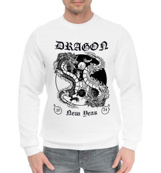 Хлопковый свитшот Dragon new dear