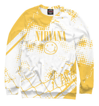 Женский Свитшот Nirvana (yellow)