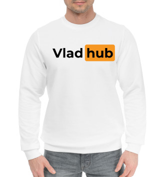 Мужской Хлопковый свитшот Vlad + Hub