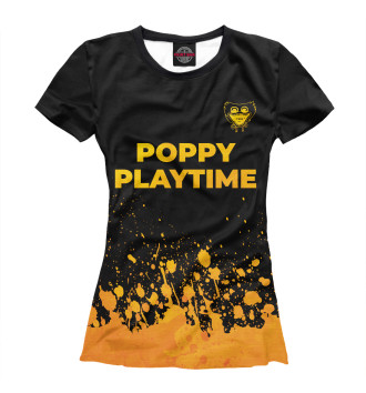 Футболка Poppy Playtime Gold Gradient