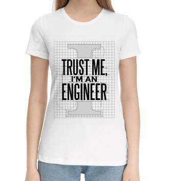Хлопковая футболка Инженер