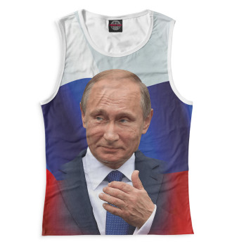 Майка для девочек Путин