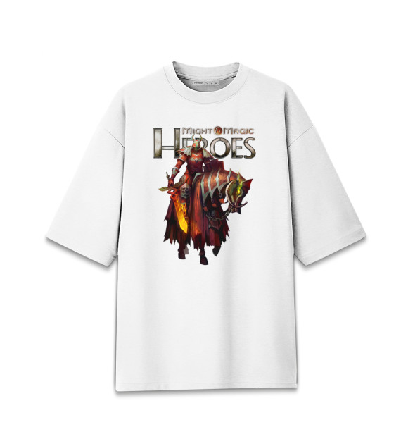 Женская Хлопковая футболка оверсайз Might & Magic Heroes
