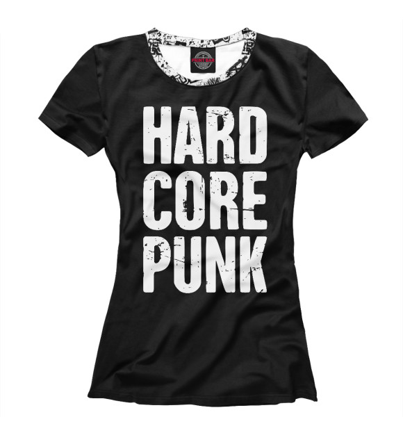 Футболка Hard core punk для девочек 