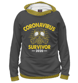 Худи для девочек Coronavirus