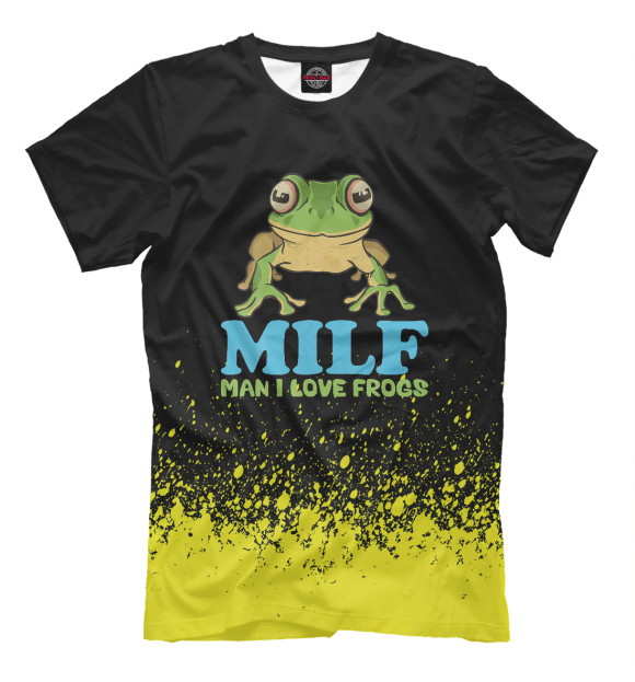 Футболка MILF Man I Love Frogs для мальчиков 