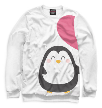 Свитшот для девочек Пингвины