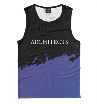 Майка для мальчиков Architects Purple Grunge