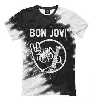 Футболка для мальчиков Bon Jovi / Кот