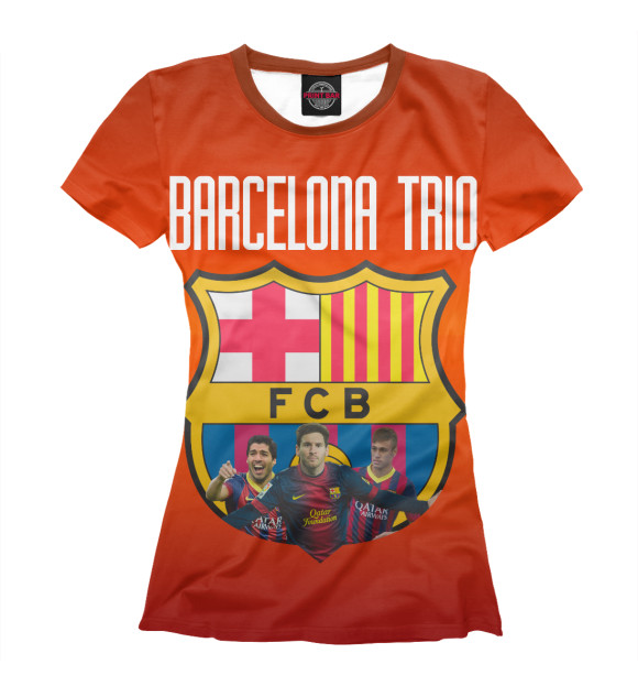 Футболка Barcelona trio для девочек 