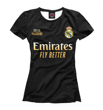 Футболка для девочек Real Madrid Gold