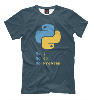 Футболка Python No Problem