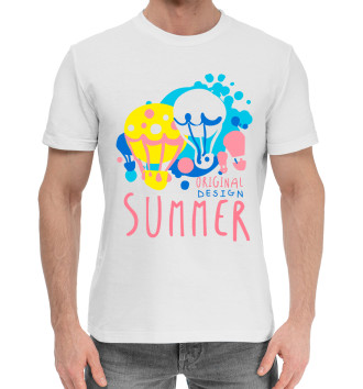 Хлопковая футболка Summer