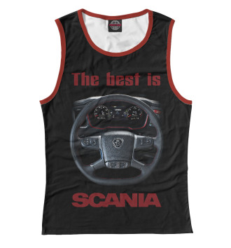 Майка The best is SCANIA