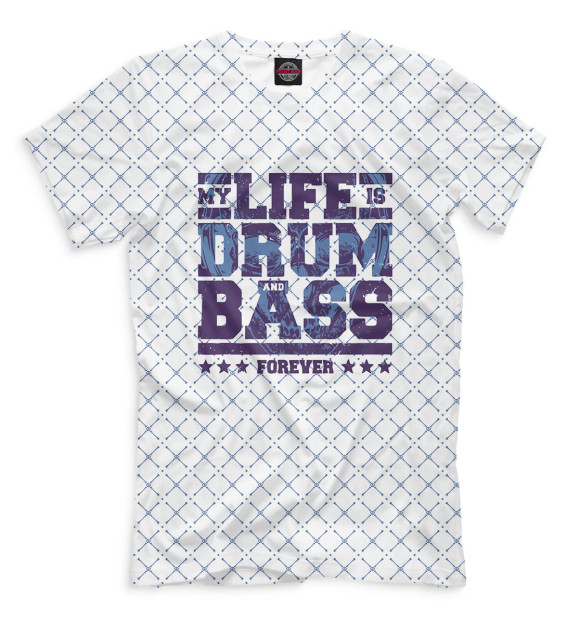 Футболка Drum and Bass для мальчиков 