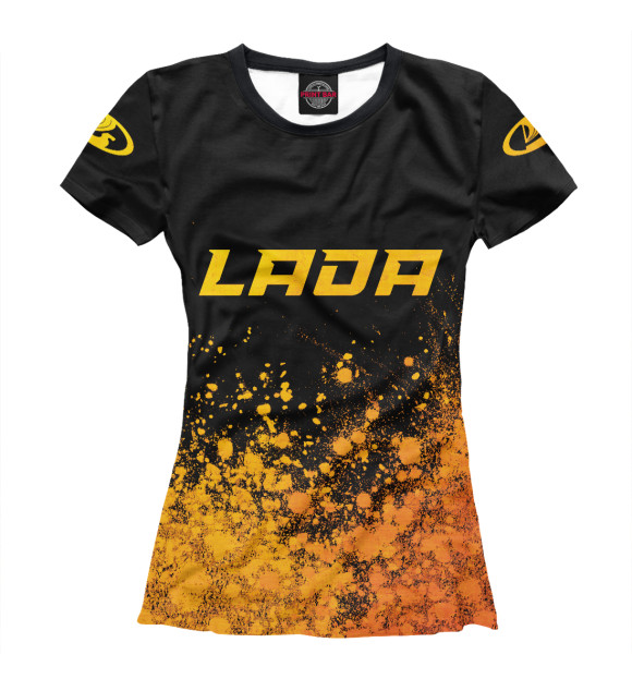 Футболка LADA Gold Gradient для девочек 
