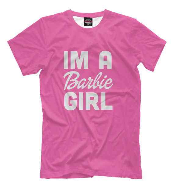 Футболка IM A Barbie GIRL для мальчиков 