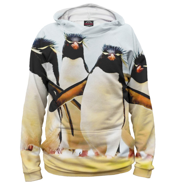 Худи Хохлатые пингвины для мальчиков 