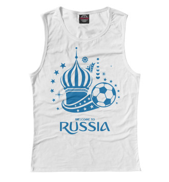 Майка для девочек Футбол России