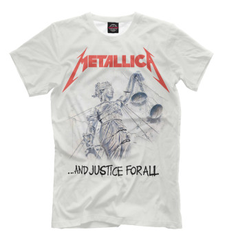 Мужская Футболка Metallica for all
