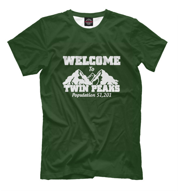 Футболка Welcome to Twin Peaks для мальчиков 