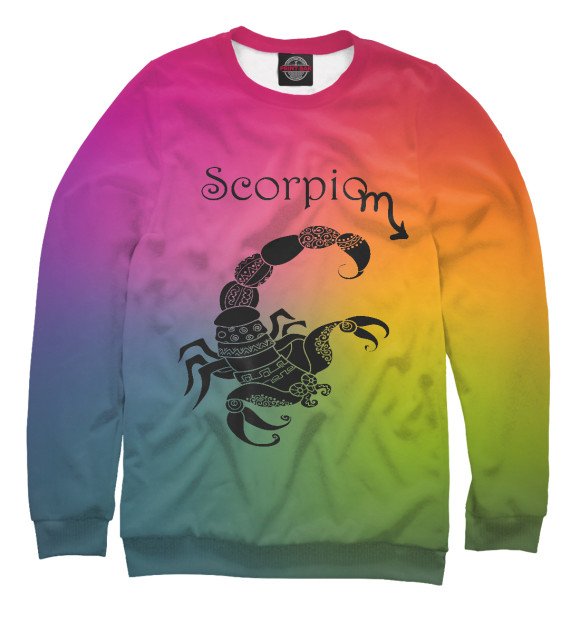 Свитшот Скорпион (Scorpio) для девочек 