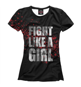 Футболка для девочек Fight like a Girl