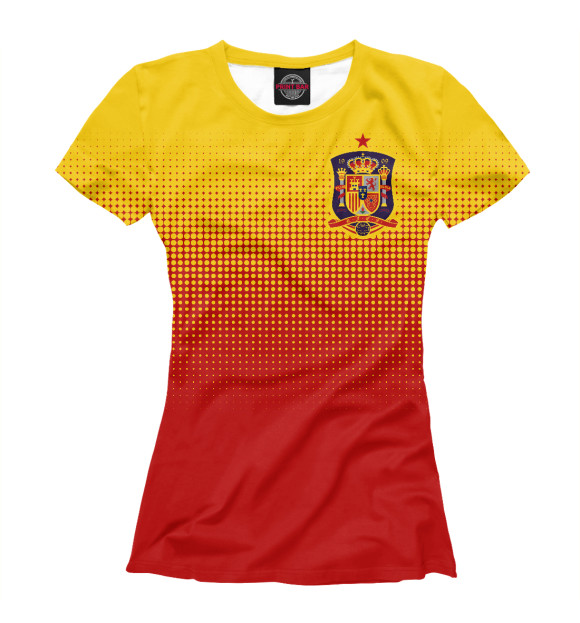 Футболка Испания для девочек 
