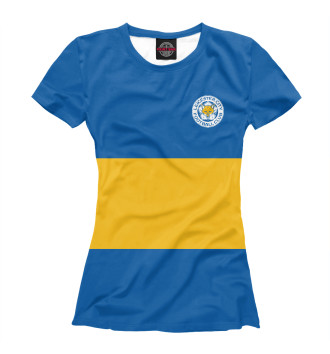 Футболка для девочек Leicester City Blue&Yellow