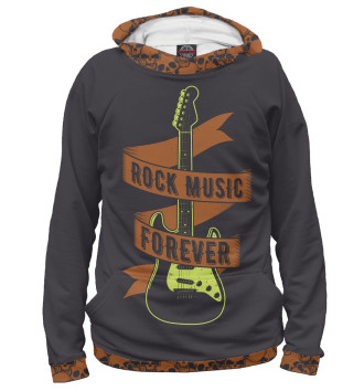 Худи Rock music forever