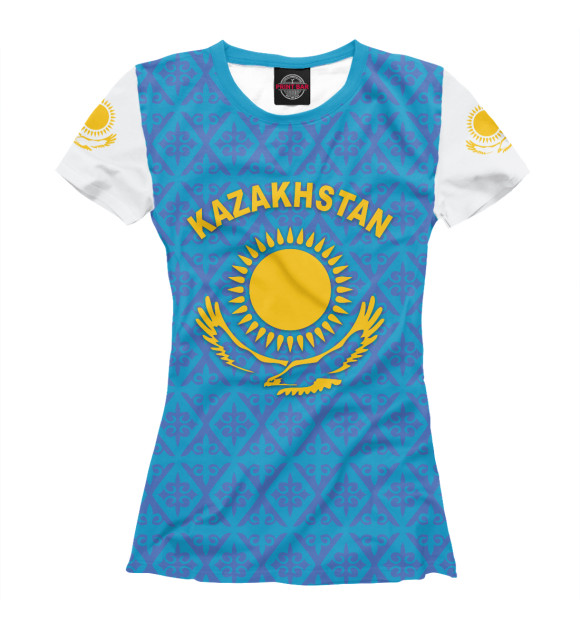 Футболка Казахстан для девочек 
