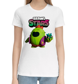 Хлопковая футболка Brawl Stars Spike