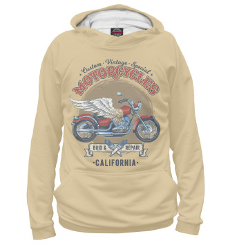 Худи для мальчиков Vintage Motorcycles