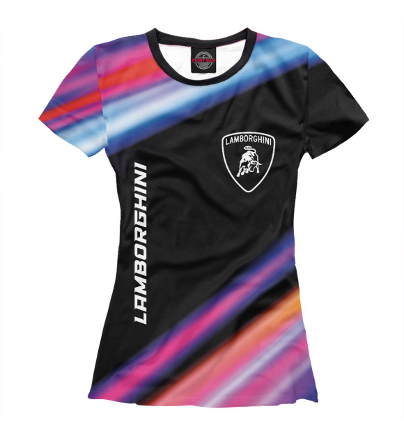 Футболка Lamborghini Speed Lights для девочек 