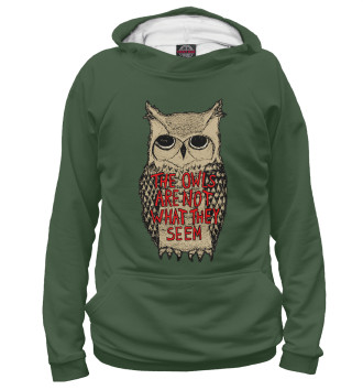 Женское Худи The Owls Are Not What They Seem