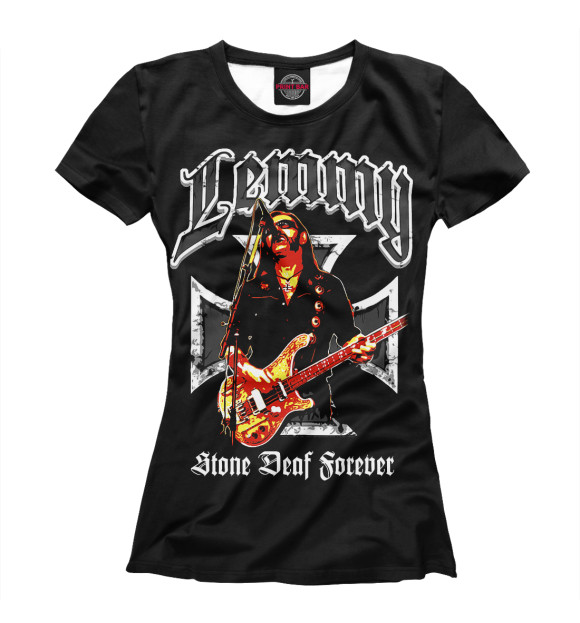 Футболка Motorhead Lemmy для девочек 