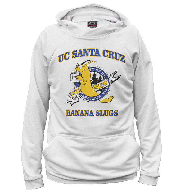 Мужское Худи UC Santa Cruz Banana Slugs