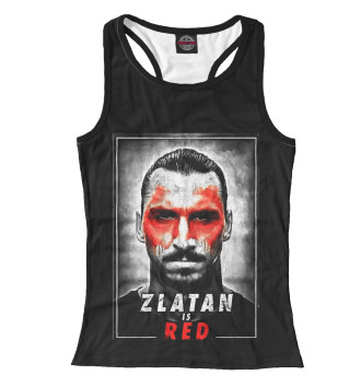 Женская Борцовка Zlatan is Red