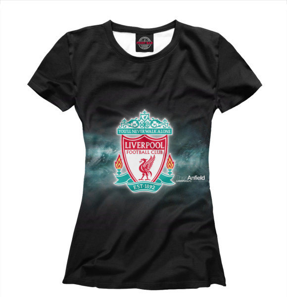 Женская Футболка FC Liverpool