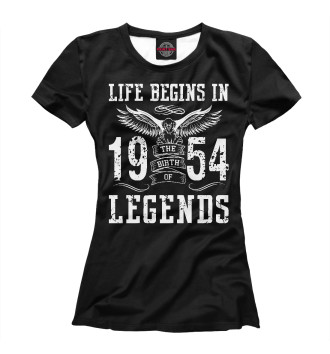 Футболка для девочек 1954 - рождение легенды