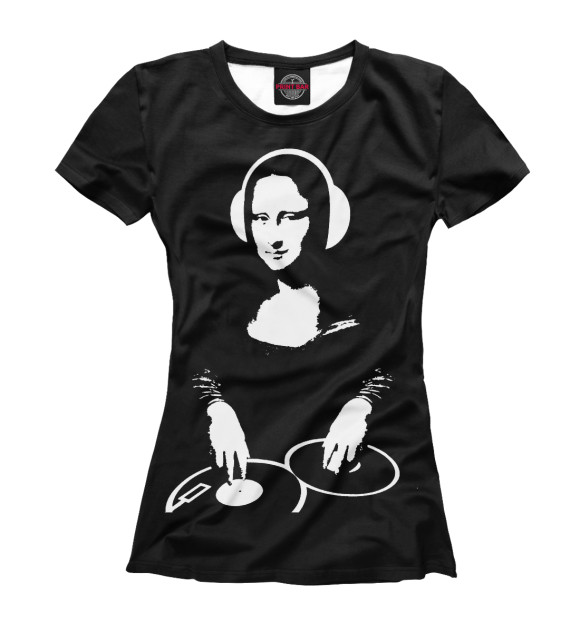 Футболка Mona Lisa DJ для девочек 
