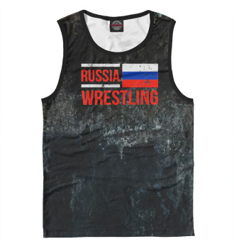 Майка для мальчиков Russia Wrestling