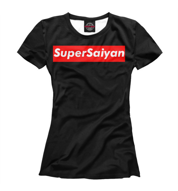 Футболка Super Saiyan для девочек 