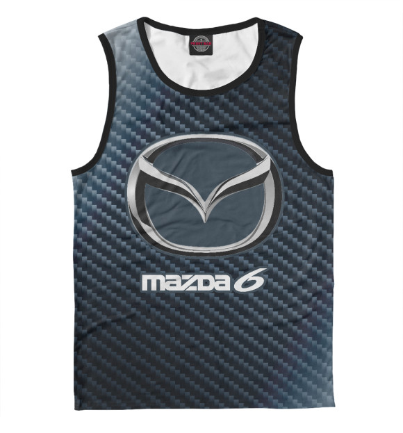 Майка Mazda 6 - Карбон для мальчиков 