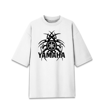 Мужская Хлопковая футболка оверсайз Yamaha