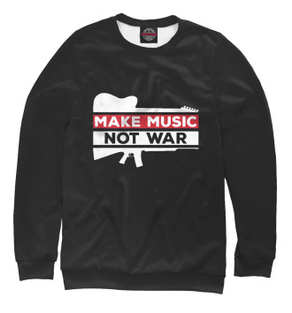 Мужской Свитшот Make Music not war