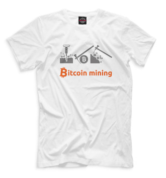 Футболка Bitcoin Mining