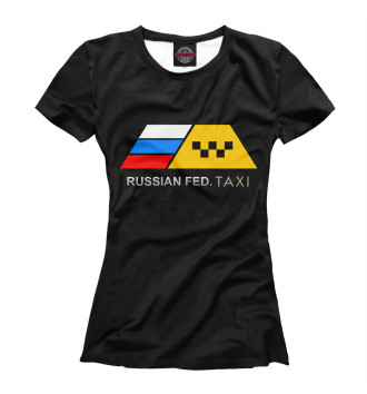 Футболка для девочек Russian Federation Taxi