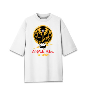 Хлопковая футболка оверсайз Cobra Kai