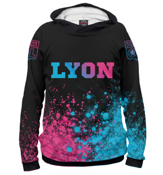 Худи для девочек Lyon Neon Gradient